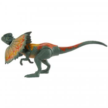 Mattel Jurassic World Βασική Φιγούρα Δεινόσαυρου Με Σπαστά Μέλη - Savage Strike Dilophosaurus GCR54 / GNJ21 887961871531