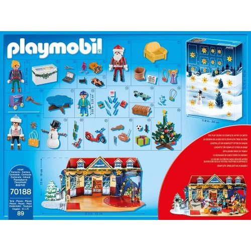 Playmobil Advent Calendar Χριστουγεννιάτικο Ημερολόγιο Κατάστημα Παιχνιδιών 70188 4008789701886