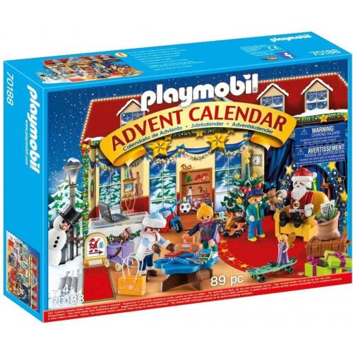 Playmobil Advent Calendar Χριστουγεννιάτικο Ημερολόγιο Κατάστημα Παιχνιδιών 70188 4008789701886