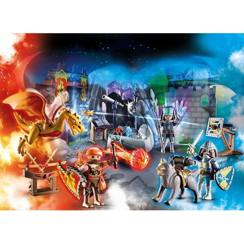 Playmobil Advent Calendar Χριστουγεννιάτικο Ημερολόγιο Μαχητές Του Μαγικού Πετραδιού 70187 4008789701879
