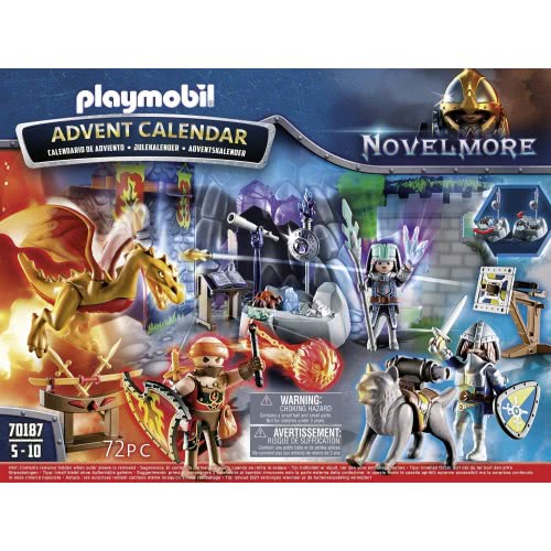 Playmobil Advent Calendar Χριστουγεννιάτικο Ημερολόγιο Μαχητές Του Μαγικού Πετραδιού 70187 4008789701879