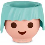Lechusa Playmobil OJO Γλάστρα Κεφαλάκι Aquamarine - Πράσινη 19043 4008789190437