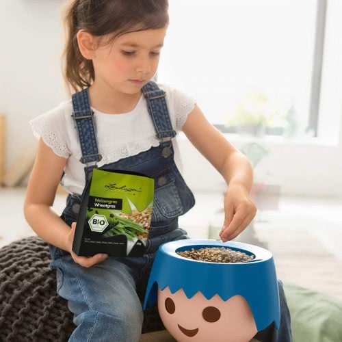 Lechusa Playmobil OJO Γλάστρα Κεφαλάκι Aquamarine - Πράσινη 19043 4008789190437