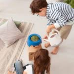 Lechusa Playmobil OJO Poly Resin Table Self-Watering Planter With Substrate D21 H16 Cm (Green) 19043 4008789190437