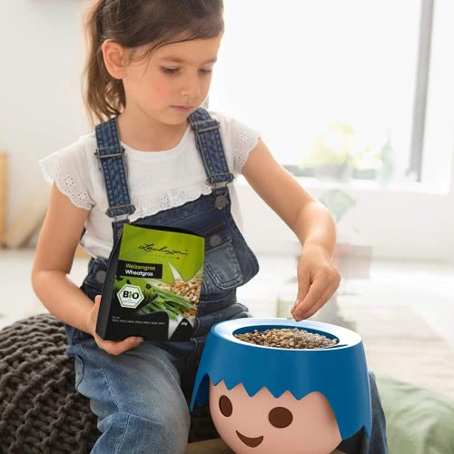 Lechusa Playmobil OJO Γλάστρα Κεφαλάκι Apple Green - Πράσινη 19042 4008789190420