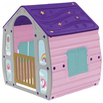 Skorpion Wheels Παιδικό Σπιτάκι Κήπου Unicorn Magical House Μωβ 52623561 7290017097688