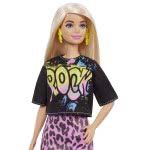 Mattel Barbie Fashionistas Original Ξανθιά Κούκλα Με Φόρεμα Rock FBR37 / GRB47 887961899986