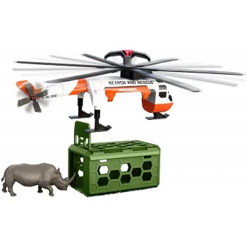 Mattel Rescue Adventure Set With Vehicle And Animal Figure, Safari Rescue GMH68 / GMH70 887961854923