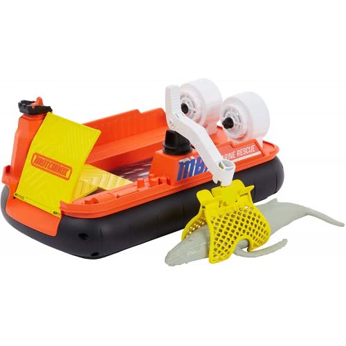 Mattel Rescue Adventure Set With Vehicle And Animal Figure, Ocean Rescue GMH68 / GMH69 887961854947
