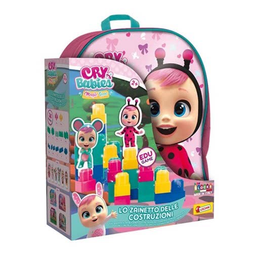 Lisciani Baby Blocks With Backpack Cry Babies 36Pcs 83763 8008324083763