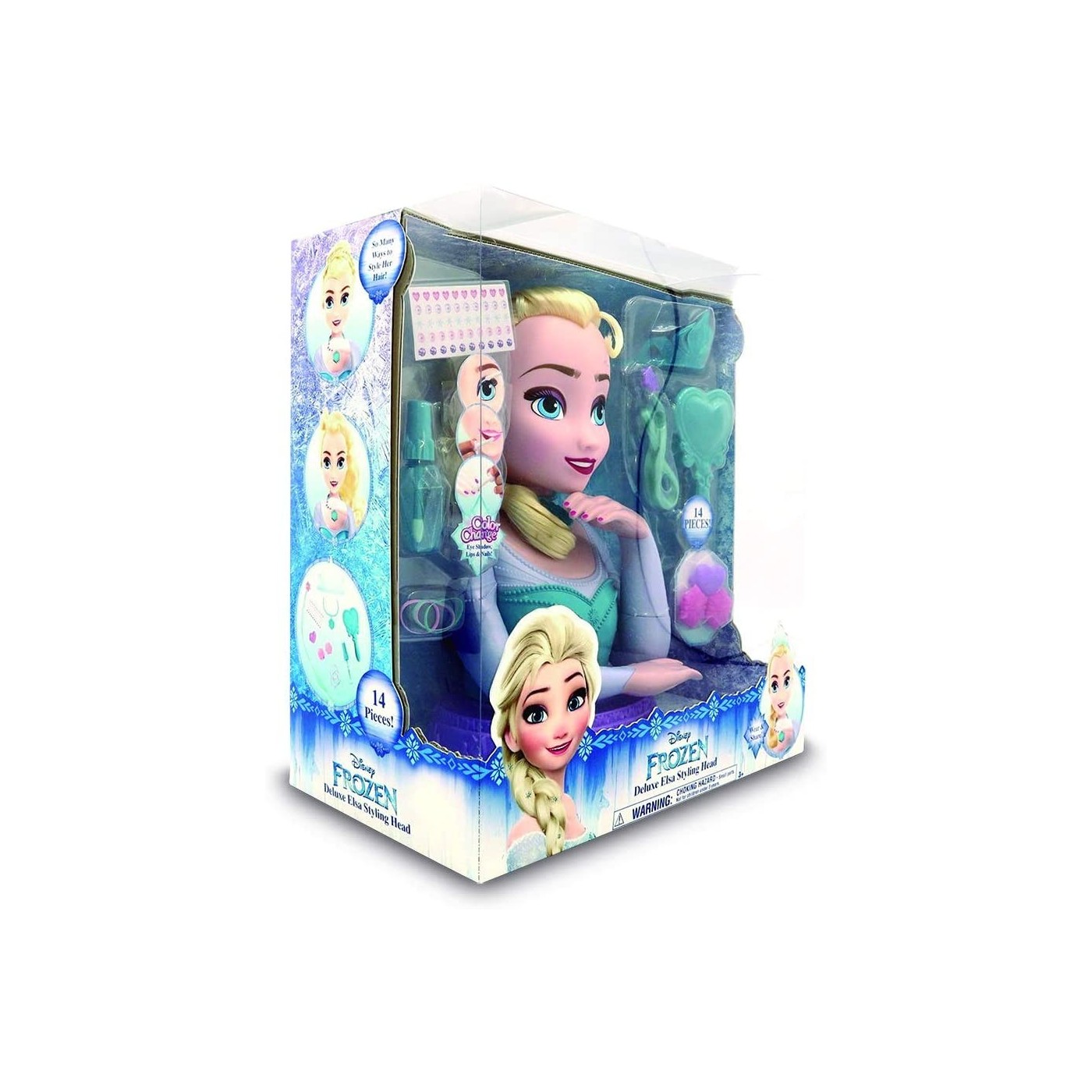 Trolley Scuola Frozen Elsa Giochi Preziosi - 3 Ruote, 47x34x23 Cm, Zaino Trasformabile