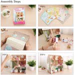 cubicfun 3D Puzzles For Kids Dollhouse With Furniture For Kids Girls 8 9 10 Years Old, 160 Pieces P645h 6944588206451