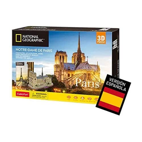 cubicfun Puzzle 3D National Geographic Notre-Dame Παναγία Των Παρισίων DS0986h 6944588209865
