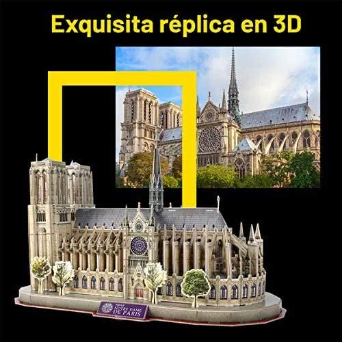 cubicfun Puzzle 3D National Geographic Notre-Dame DS0986h 6944588209865