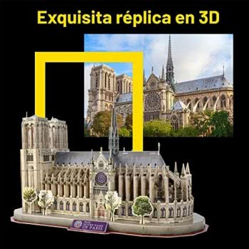 cubicfun Puzzle 3D National Geographic Notre-Dame Παναγία Των Παρισίων DS0986h 6944588209865