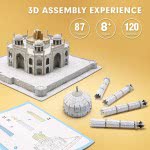 cubicfun 3D Jigsaw Puzzles For Adults Kids National Geographic Taj Mahal DS0981h 6944588209810