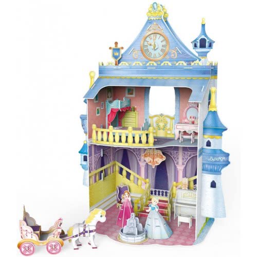 cubicfun Fairytale Castle 3D Παζλ 81 Pieces P809h 6944588208097