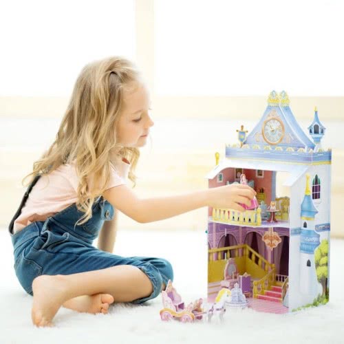 cubicfun Fairytale Castle 3D Παζλ 81 Τεμαχίων P809h 6944588208097