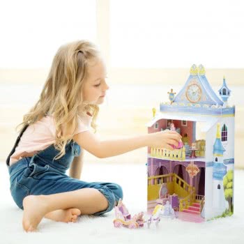 cubicfun Fairytale Castle 3D Παζλ 81 Pieces P809h 6944588208097