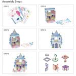 cubicfun Fairytale Castle 3D Παζλ 81 Τεμαχίων P809h 6944588208097