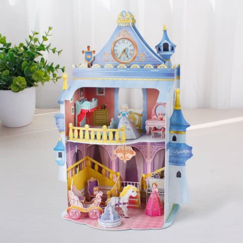 cubicfun Fairytale Castle 3D Παζλ 81 Pieces P809h 6944588208097