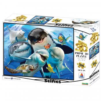 prime3d 3D Puzzle 500 Howard Robinson - Ocean Selfie 10059 670889100599