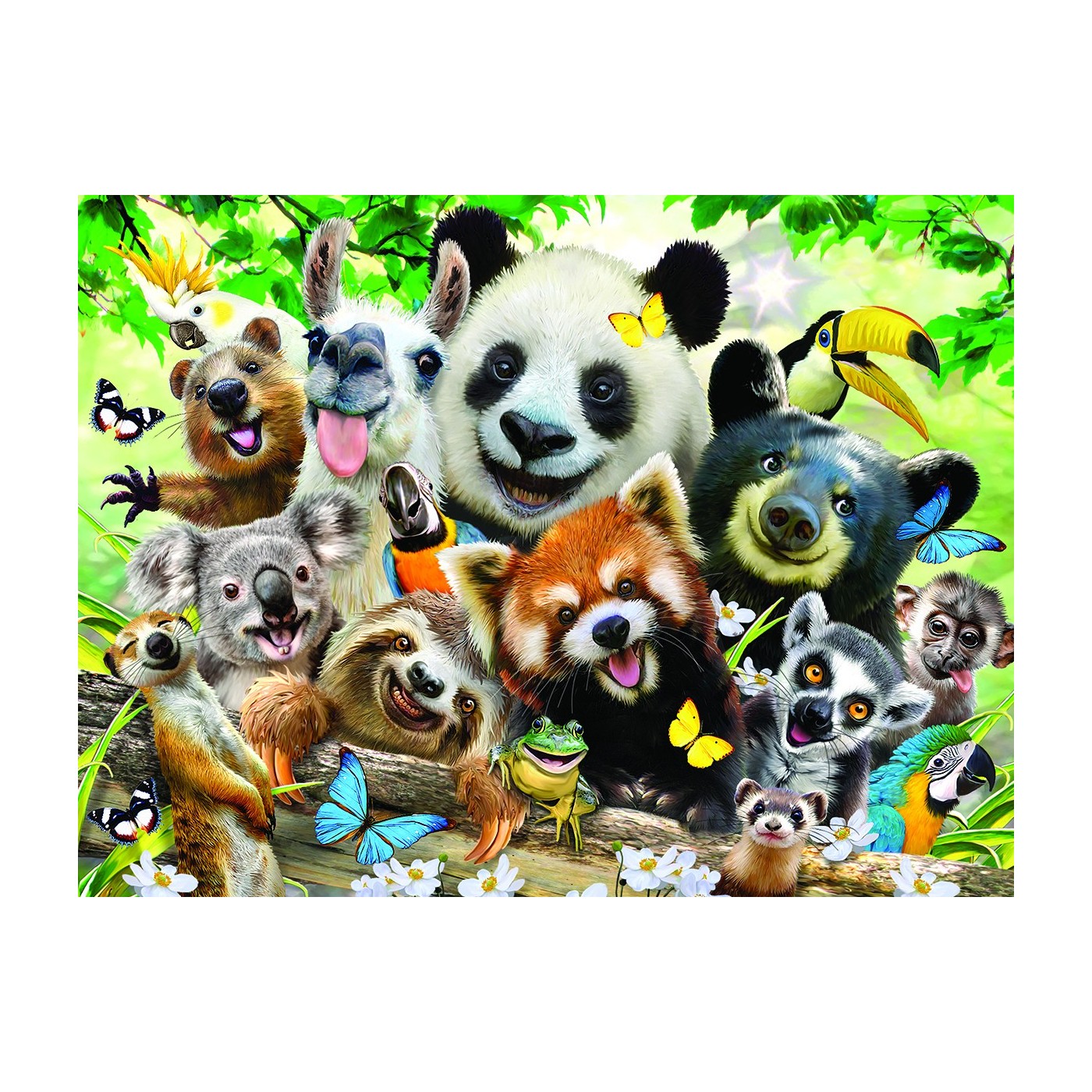 prime3d 3D Puzzle 48 Howard Robinson - Bush Babies Selfie 13746 | Toys ...