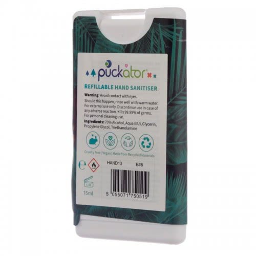 Puckator Spray Hand Sanitisers - Spots And Stripes Big Cat HAND13 5055071750519