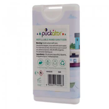 Puckator Spray Hand Sanitisers Seaside And Beach Scene HAND05 5055071741487