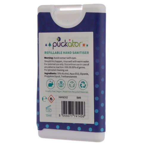Puckator Spray Hand Sanitisers - Shark Cafe 15Ml HAND02 5055071741456