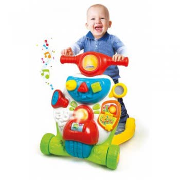 Clementoni Baby Βρεφική Εκπαιδευτική Περπατούρα Σκουτεράκιας Για 9+ Μηνών 1000-63167 8005125631674