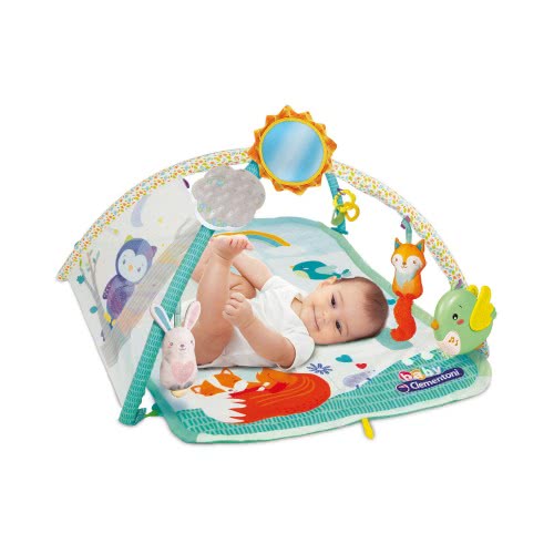 Clementoni Baby For You Newborn Baby Soft Activity Gym Play With Me For 0+ Months 1000-17247 8005125172474