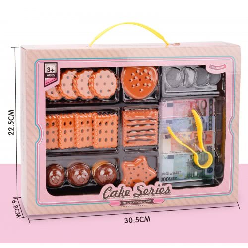 Toys-shop Choice Cake Series Biscuits With Money JU051141 6990620511410