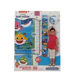 Clementoni Παιδικό Παζλ Μέτρησε Με Baby Shark 30 Τμχ 1200-20340 8005125203406