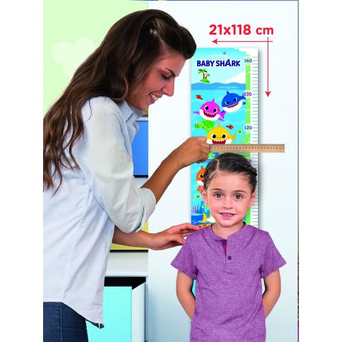 Clementoni Kids Puzzle Maxi Measure Me Baby Shark 30 Pcs 1200-20340 8005125203406
