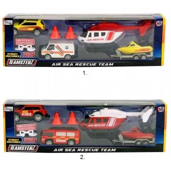 As company Air Sea Rescue Team Set With Die-Cast Vehicles For Ages 3+ 7535-17087 5050841708714