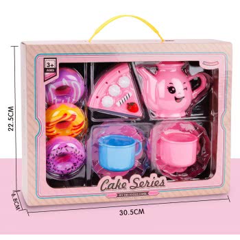Toys-shop Choice Cake Series Tea Set With Cookies And Desert JU051143 6990620511434