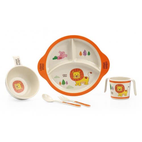 Toys-shop Choice Bamboo Kids Meal Set 5Pcs In 3Asst JU051530 6990620515302