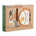 Toys-shop Choice Bamboo Kids Σετ Φαγητού 5Τεμ Σε 3 Σχέδια JU051530 6990620515302