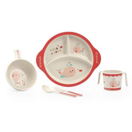 Toys-shop Choice Bamboo Kids Meal Set 5Pcs In 3Asst JU051530 6990620515302