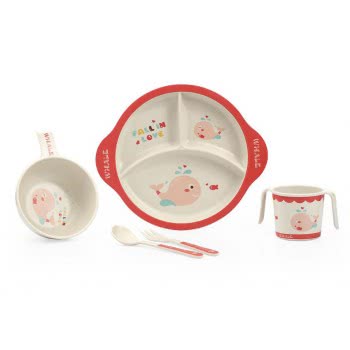 Toys-shop Choice Bamboo Kids Meal Set 5Pcs In 3Asst JU051530 6990620515302