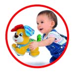 Clementoni Baby Βρεφικό Εκπαιδευτικό Σκυλάκι Κούκου-Τζα Για 10+ Μηνών 1000-63611 8005125636112