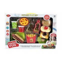 Toys-shop Choice Food Fun Cutlery Burger Set JU052086 JU058420 6990620520863