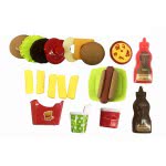 Toys-shop Choice Food Fun Cutlery Burger Set JU052086 JU058420 6990620520863