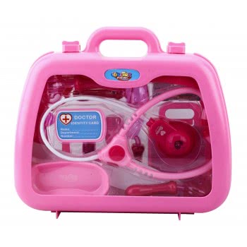 Toys-shop Choice Ροζ Βαλιτσάκι Γιατρού Με Ήχους JU053196 6990620531968