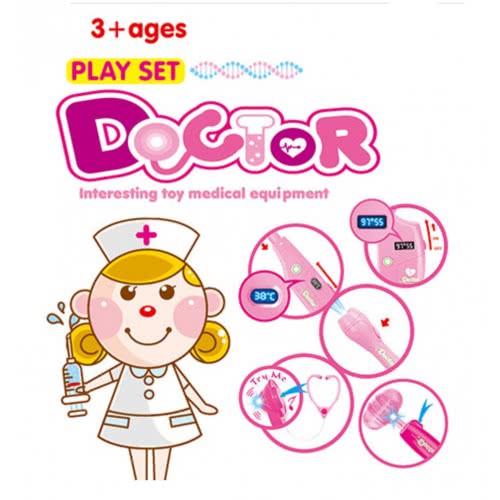 Toys-shop Choice Ροζ Βαλιτσάκι Γιατρού Με Ήχους JU053196 6990620531968
