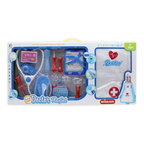Toys-shop Choice Doctor Playset Με Ιατρικά Εργαλεία Και Ποδιά Νοσοκόμας JU053218 6990620532187