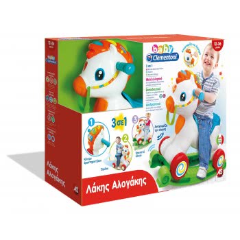 Clementoni Baby Educational Baby Toddler Ride On Horse 3 In 1 For 12-36 Months 1000-63710 8005125637102