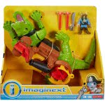 Mattel Imaginext: Walking Croc And Pirate Hook DHH63 887961219272