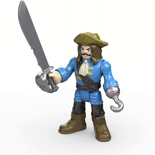 Mattel Imaginext Κροκόδειλος Τέρας Και Πειρατής Με Αξεσουάρ DHH63 887961219272